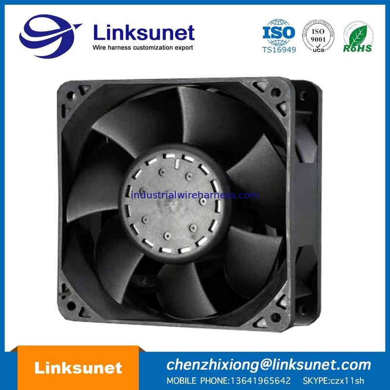 Integrated Stator Airfoil Blade Axial Cooling Fans