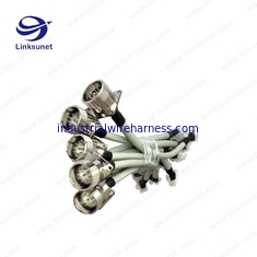 China Lapp 9pin Silver plated copper alloy connector add LIYCY 26-18 awg wiring harness supplier