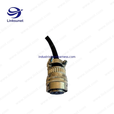 MIL - 5015 MS3108A - 20 - 29S Female Sockets Circular Connector Cable Assembly For Industrial Robot