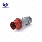 16A / 32A / 63A / 125A PA66 red / blue Circular Connector Cable Assembly With Olflex Classic 110h Wiring Harness