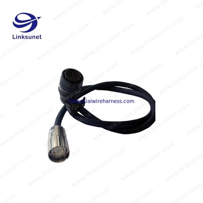 MIL-DTL-26482 Series I PT08E Plug, Female Sockets circular connectors wire harness for Medical equipment