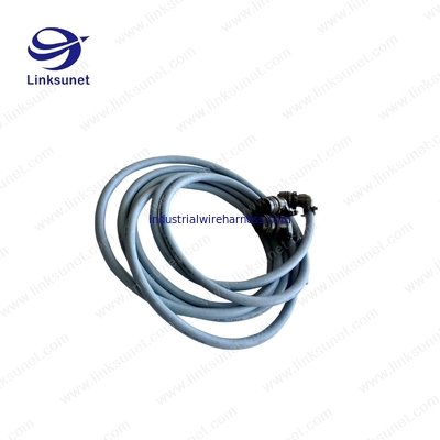 Amphenol Female Sockets Circular Connectors Assembly PT08A - 14 - 19S 90 Degrees High Flexibility