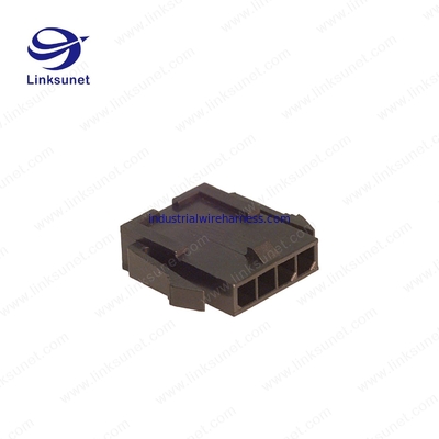 MOLEX 43640 - 0300 Male Female Electrical Connectors Single Row With Panel Mount Ears / Pitch 3.00mm