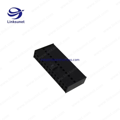 MOLEX Black Male Female Wire Connectors 2.54mm Pitch C - Grid III Crimp Connector Housing Dual Row 6 Circuits