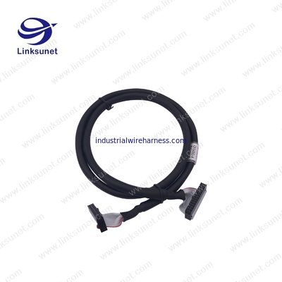 Round Flat Cable Connector UL2651 - 28AWG 1.27MM PICH PVC Twisted Pair Flat Cable