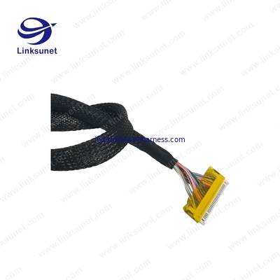 HRS DF14 1.25mm beige 2 - 20 connectors LVDS wiring harness