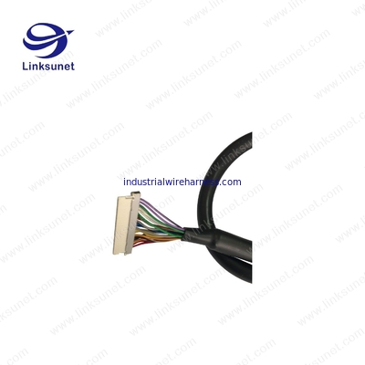 HRS DF19 series connector and 2.0 2 row 10pin connector wire harness for New energy vehicle