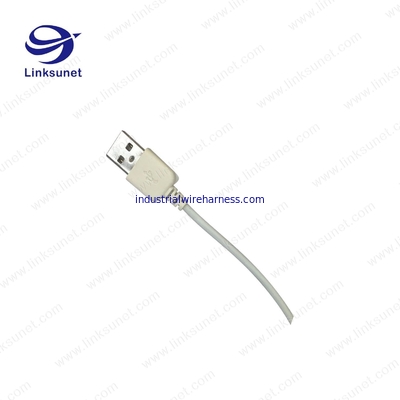 USB - A - M color cable UL94 - V0 and ul2725 tinned copper wire harness for computer