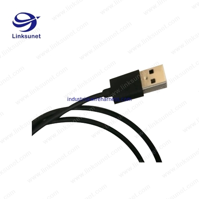 High flexibility type - C color custom USB wiring harness for usb