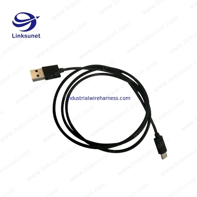 High flexibility type - C color custom USB wiring harness for usb