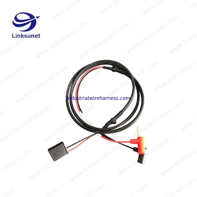 Molex 34803 series 2.54mmconnectors and Banana plug brass color connectors wire harness