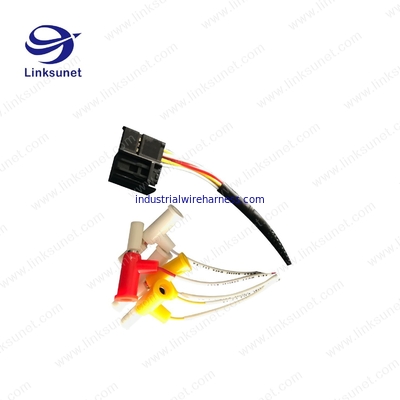 Molex 34803 series 24AWG Banana plug wire harness with Fully automatic terminal machine