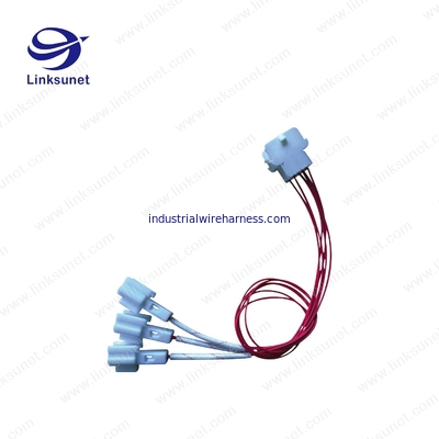 KET MG612950  Wire To Wire white Connector and FLRY - B - 0.35mm Auto wire harness for car