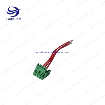 5.08mm 2 - 24P green Soldering Terminal Block Connector Custom wiring harness