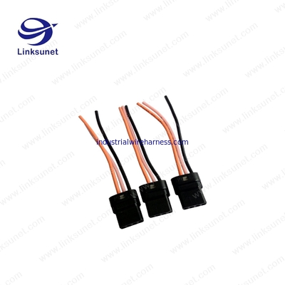 Molex  52266-0311 2.50mm black conectors add UL1007-24AWG Waterproof Terminal Harness