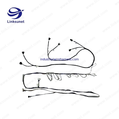 Customized Industrial Wire Harness With Connector 7.5A Soldering Type