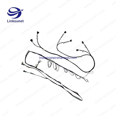 Customized Industrial Wire Harness With Connector 7.5A Soldering Type