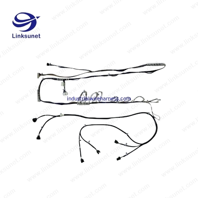 Customized Industrial Wire Harness With Connector 7.5A Soldering Type