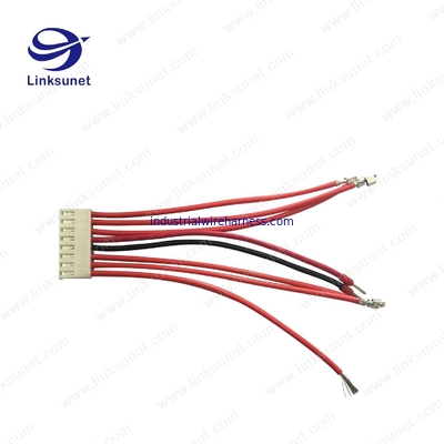 JST VHR - 8N Automotive Wiring Harness RD / BK 1015 18AWG Vehicle Wiring Harness