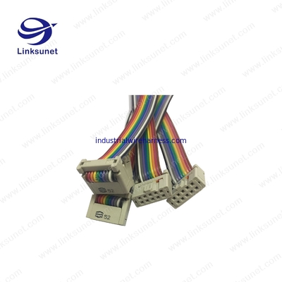 3M C3811 / 10SF Add Harting Terminal Harness 2 Lines 10 Way 2.54mm Pitch IDC Cable Connector