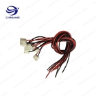 Liyf 1.0 rad / black cable add vh series natural 3.96mm Single row jst connectors wire harness