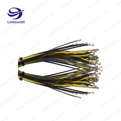 Jst PH series SPH - 001T connectors and 22 - 26awg color cable custom wire harness