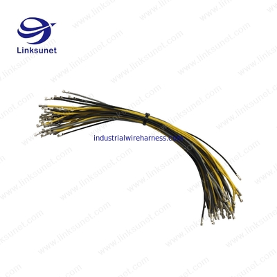 Jst PH series SPH - 001T connectors and 22 - 26awg color cable custom wire harness