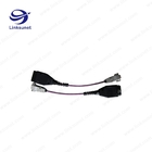 D - Sub DB9 Female To OBD - II Male Wire Harness Assembly 1.8M / 3M / 5M PUR