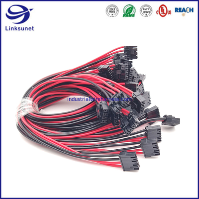 Strong Locking and  Connection Safe 18AWG 4pin Connectors for Internal Power Supply for Wiring Harness