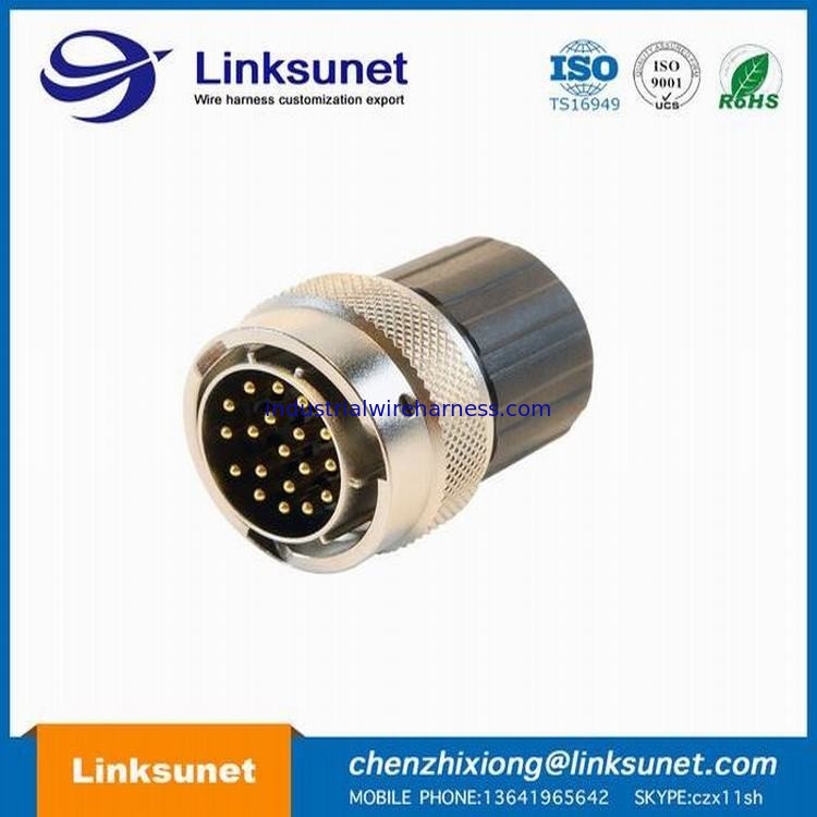 Four Point Crimp Type CTO Circular Connector Cable Assembly High Flex For New Energy Vehicles