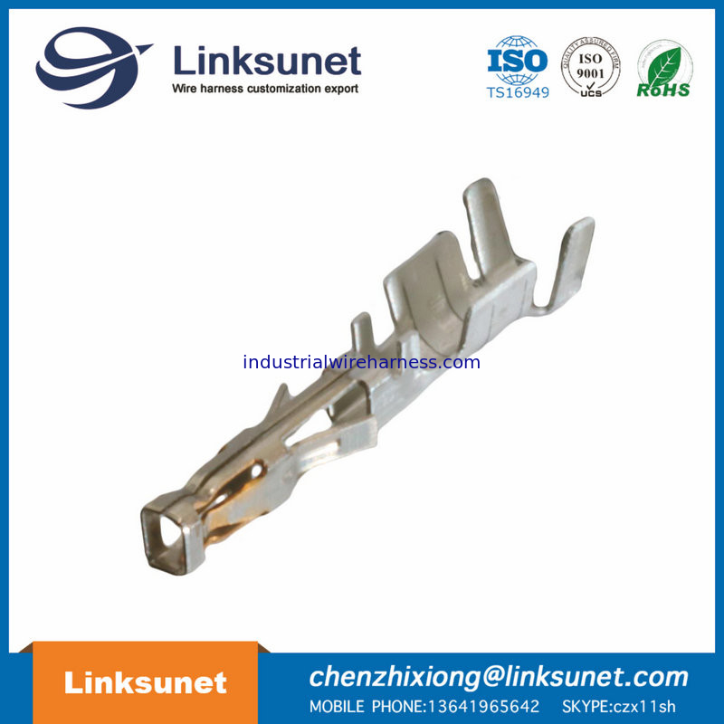 MOLEX 43031 - 0001 , 20 - 24 AWG Male Crimp Terminal With Tin Plated Phosphor Bronze Contact
