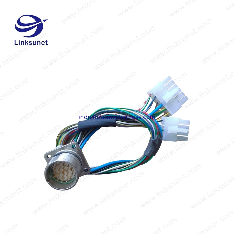 Industrial Wire Harness CA 19PIN 122S00 - 1619956 Molex 3901 - 2100 PA 66 CuZN Phoenix Contact Connectors