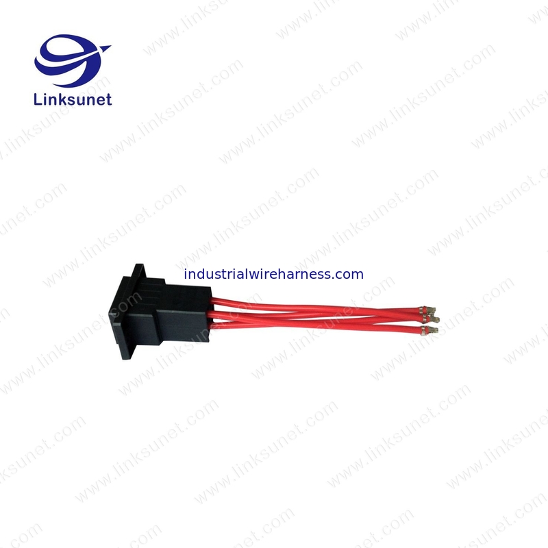 TYCO 1-917809-2 10.16mm 4PIN black connector wireharness for robot