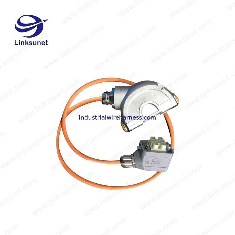 harting Hood - Shell Heavy Duty Han - Yellock 60 series connector wire harness for Industrial