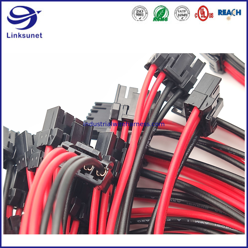 Strong Locking and  Connection Safe 18AWG 4pin Connectors for Internal Power Supply for Wiring Harness