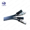 M12 Male connector and composite multi - fiber Flat cable wiring harness Custom processing supplier