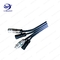 M12 grey connector and composite multi - fiber Flat cable wiring harness Custom processing supplier
