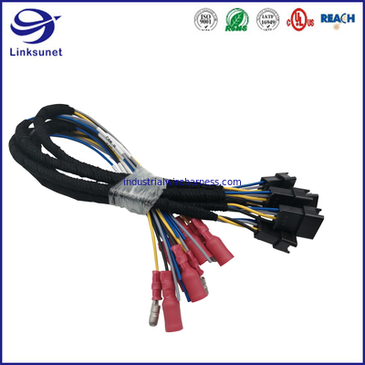 4 pin Single Row SM Series 2.5mm pitch Rectangle Wire to Wire Connectors with Wire Harness for Assisted Driving